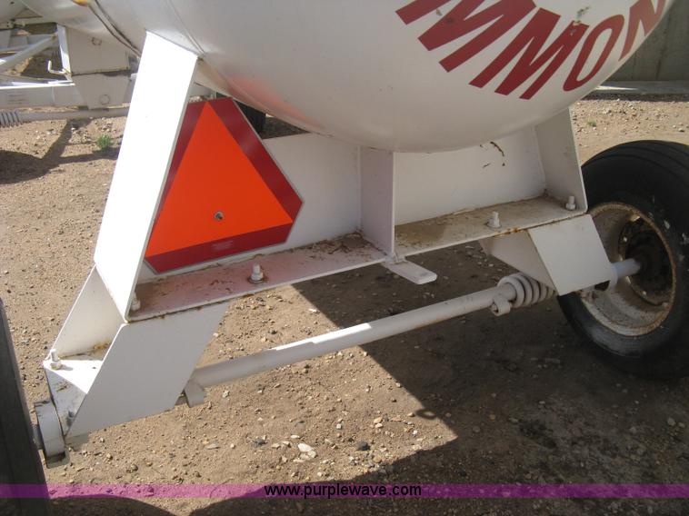 image for item E3222 Anhydrous ammonia tank on running gear