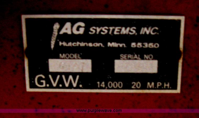 image for item E3231 Anhydrous ammonia tank