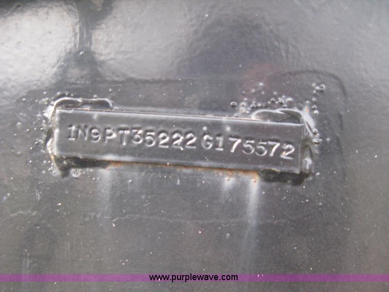 image for item E3240 2002 Neville sprayer trailer