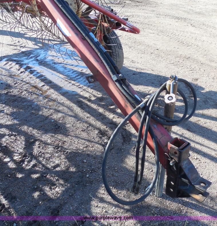 image for item E3353 H&S BF12HC high capacity folding wheel rake