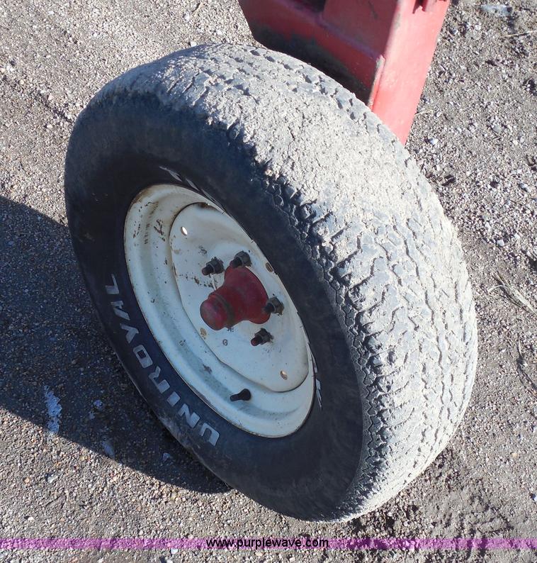 image for item E3353 H&S BF12HC high capacity folding wheel rake