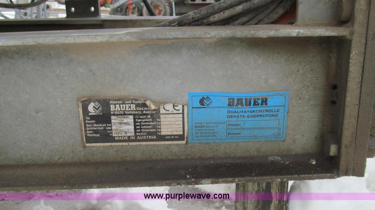 image for item E3805 2000 Bauer Rainstar irrigation reel