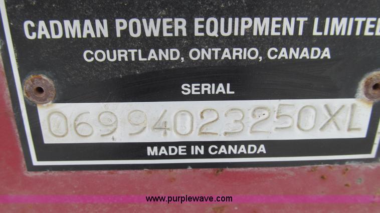 image for item E3809 1994 Cadman Traveller irrigation reel