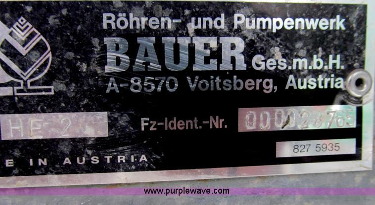 image for item E3810 2000 Bauer Rainstar irrigation reel