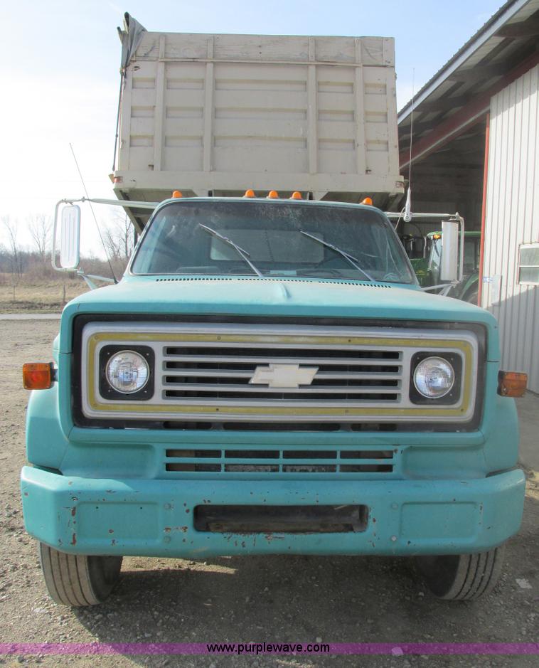 image for item F4421 1973 Chevrolet C65 dump truck