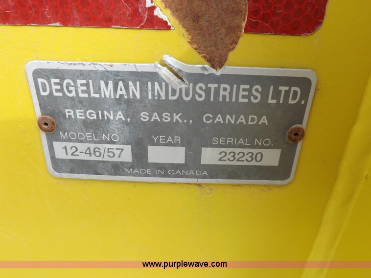 image for item F6459 Degelman 46/57 dozer blade
