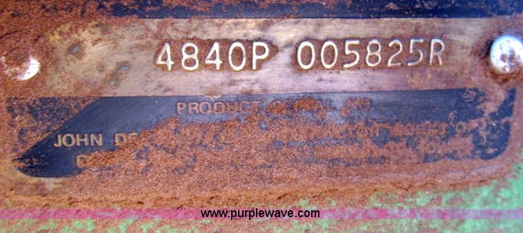 image for item G5661 1979 John Deere 4840 tractor