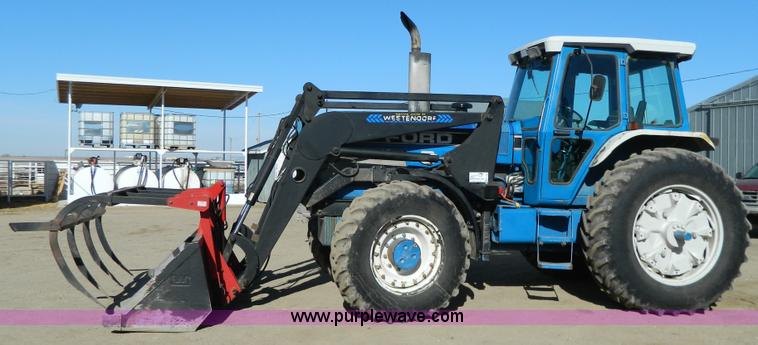 image for item G7808 1991 Ford TW-25  MFWD tractor
