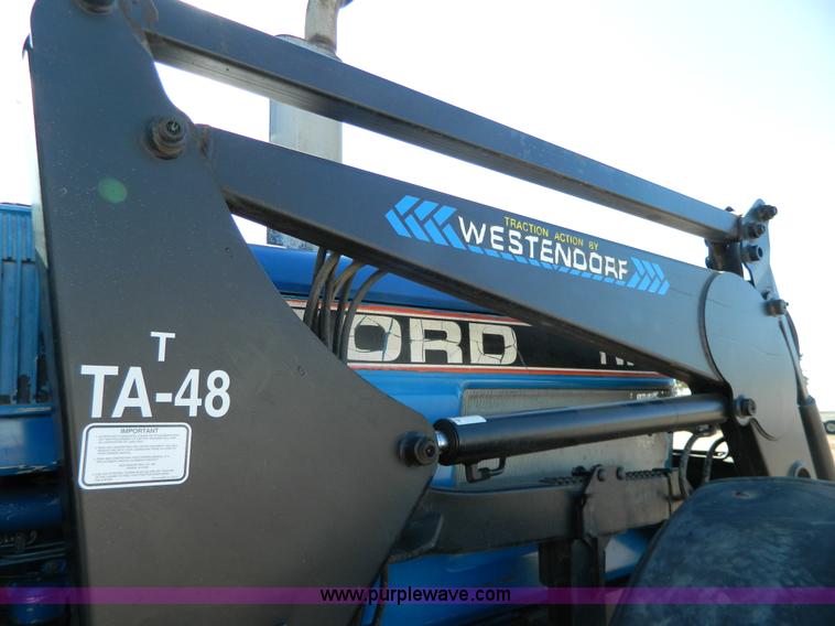 image for item G7808 1991 Ford TW-25  MFWD tractor