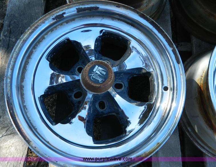 image for item G7812 (4) Keystone Klassil 15" chrome wheels