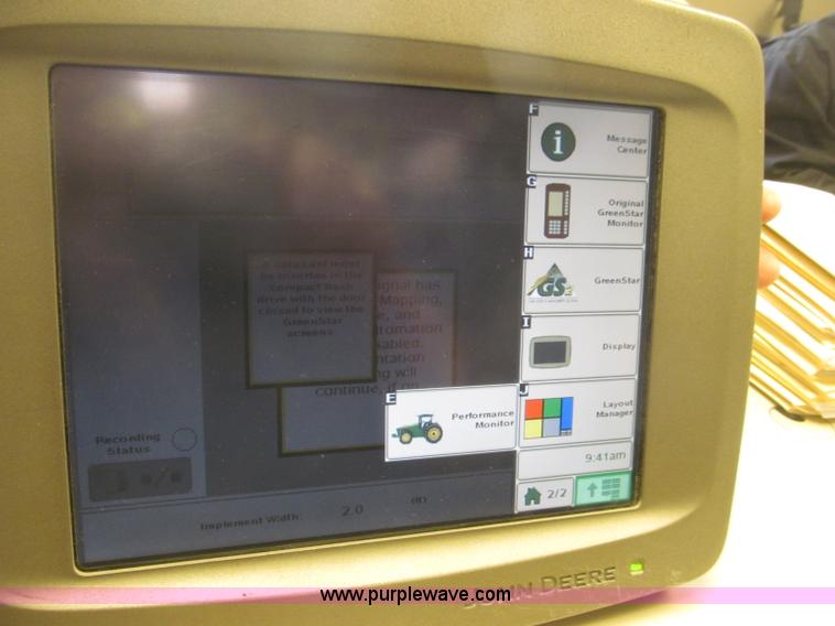 image for item K9692 John Deere GS2 2600 display monitor