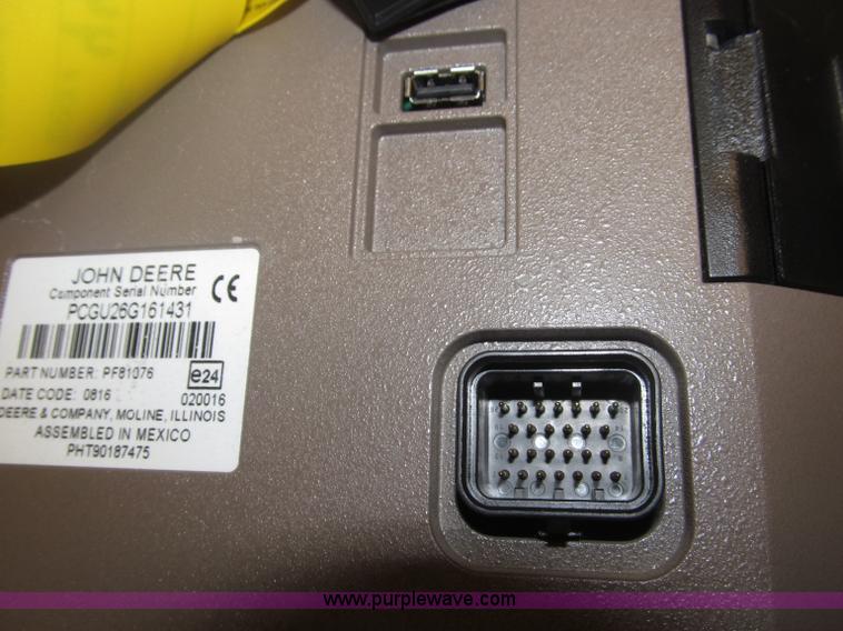 image for item K9692 John Deere GS2 2600 display monitor