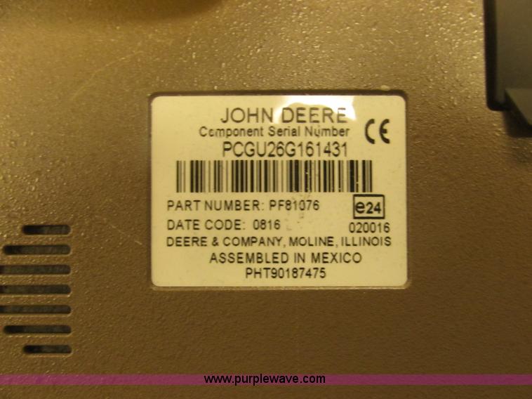 image for item K9692 John Deere GS2 2600 display monitor