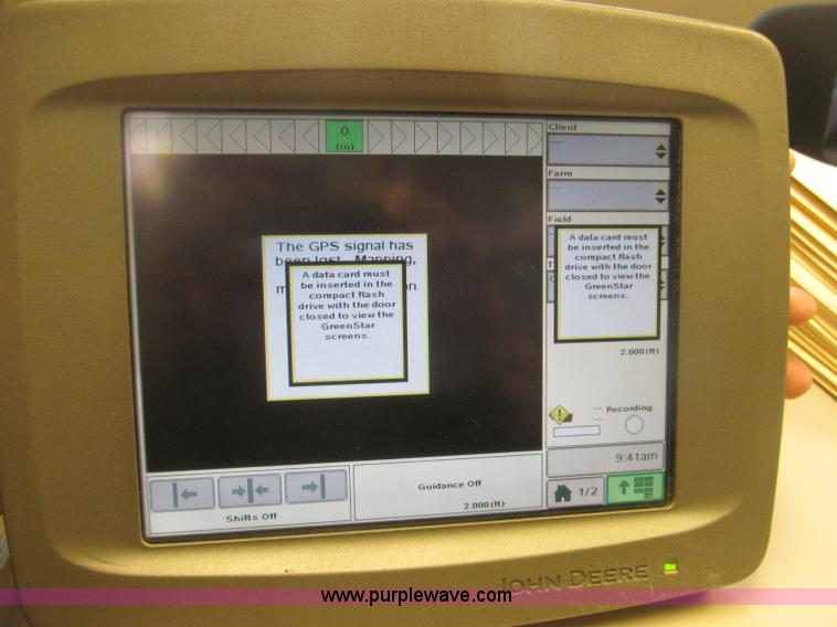 image for item K9693 John Deere GS2 2600 display monitor