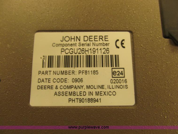 image for item K9693 John Deere GS2 2600 display monitor