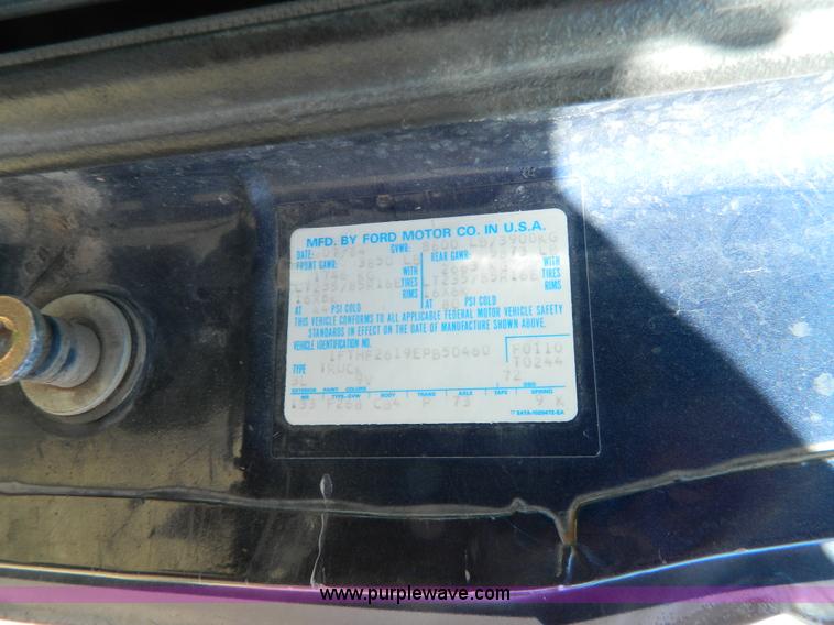 image for item W9074 1984 Ford F250 XLT pickup truck