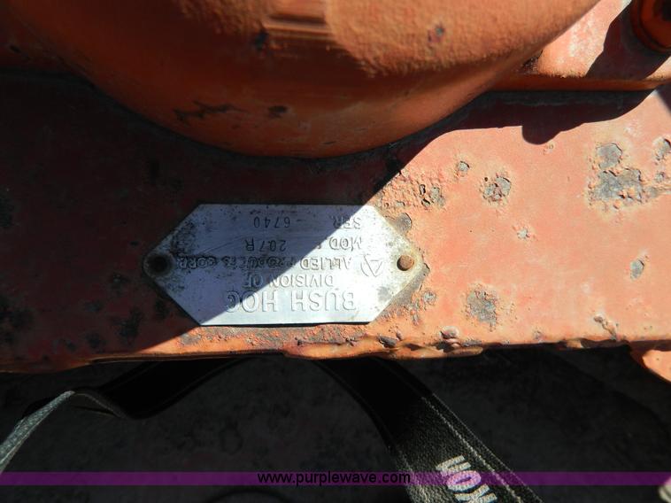 image for item W9076 Brush Hog 207R rotary mower