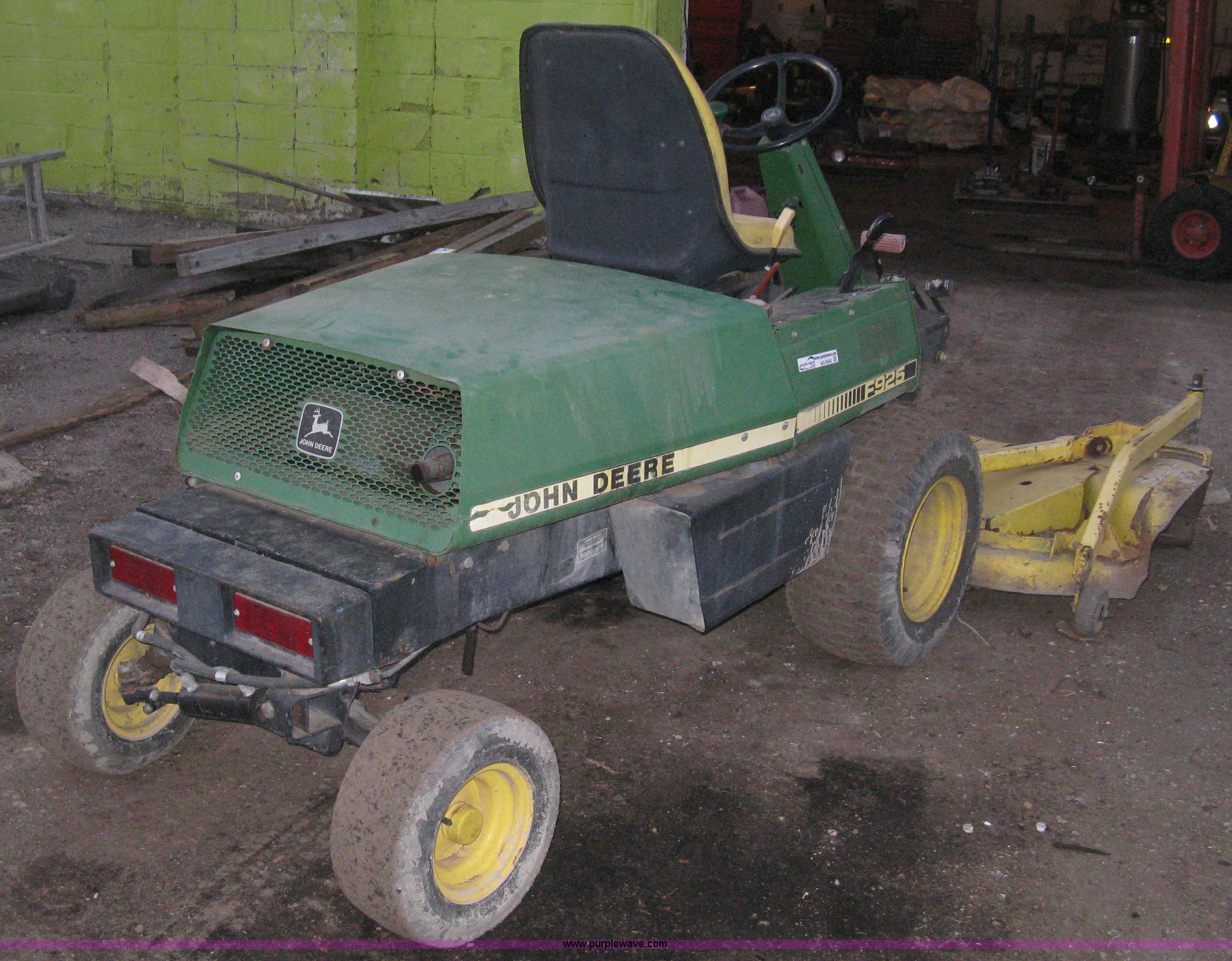 John Deere F925 ZTR lawn mower in Hutchinson, KS | Item AG9540 sold ...