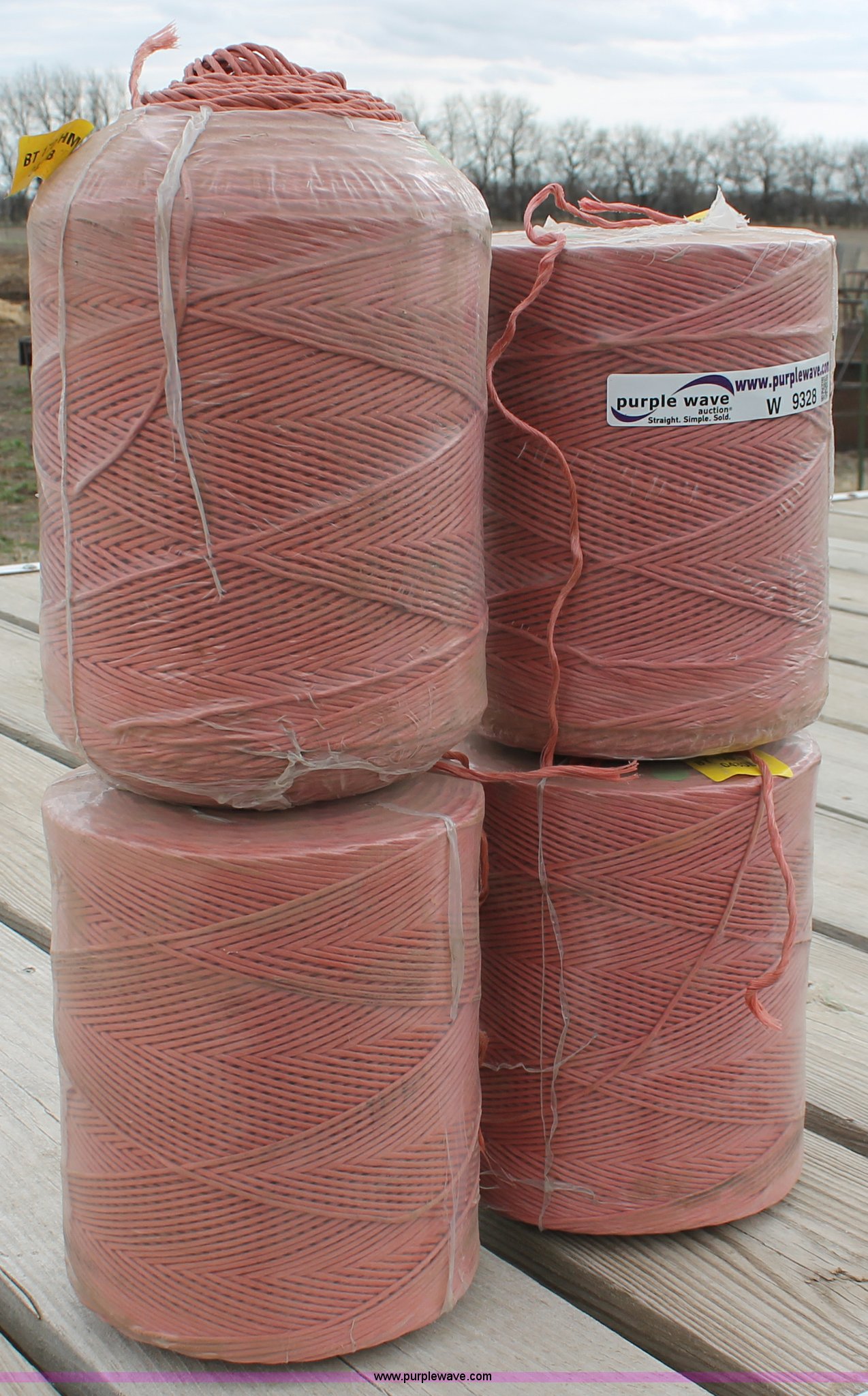 (4) BT 170 HM bale twine rolls for square baler in Lindsborg, KS | Item ...