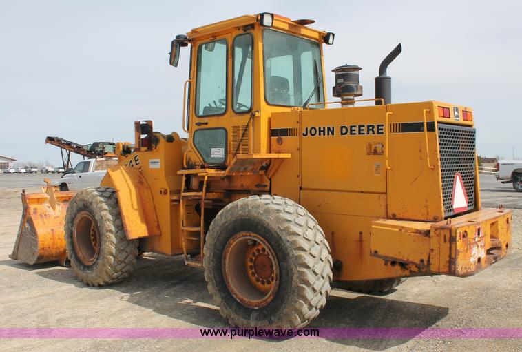 image for item E2919 1989 John Deere 544E wheel loader