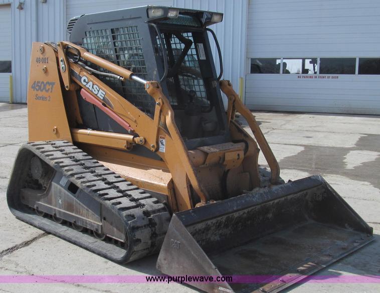 image for item E3791 2008 Case 450CT Series 3 skid steer