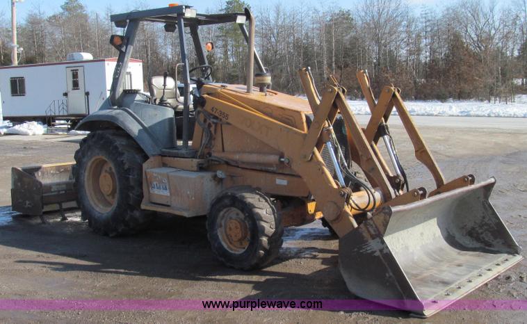 image for item E3793 2001 Case 570 LXT landscape loader