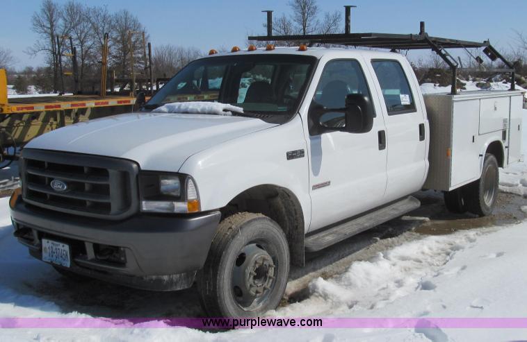 image for item E3797 2004 Ford F450 XL Super Duty utility truck