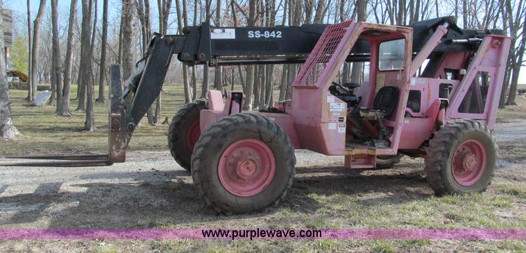 image for item E5902 1997 BPI Square Shooter SS842 Turbo telehandler