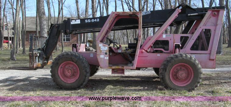 image for item E5902 1997 BPI Square Shooter SS842 Turbo telehandler