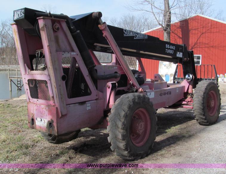 image for item E5902 1997 BPI Square Shooter SS842 Turbo telehandler