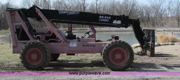 image for item E5902 1997 BPI Square Shooter SS842 Turbo telehandler