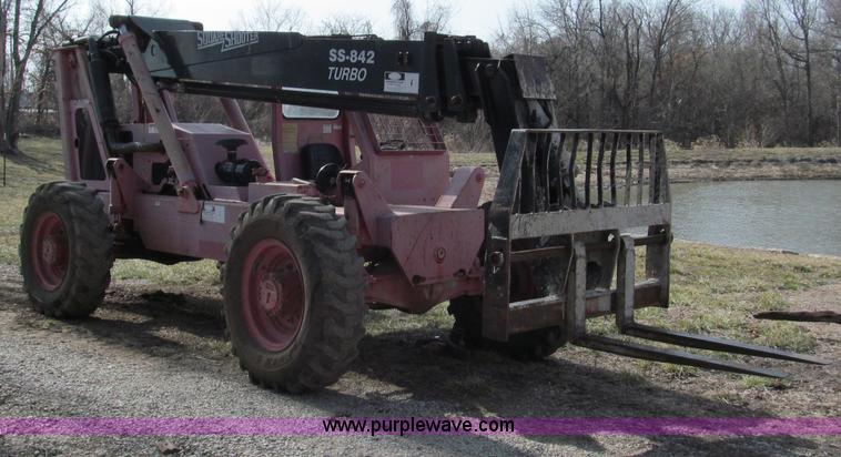 image for item E5902 1997 BPI Square Shooter SS842 Turbo telehandler