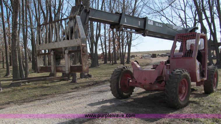 image for item E5902 1997 BPI Square Shooter SS842 Turbo telehandler