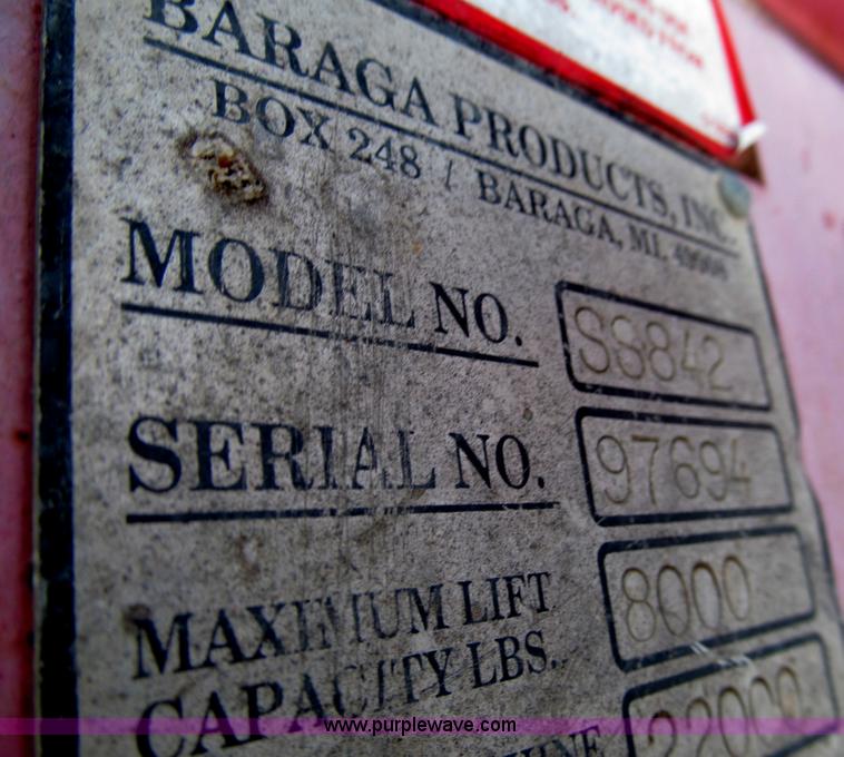 image for item E5902 1997 BPI Square Shooter SS842 Turbo telehandler