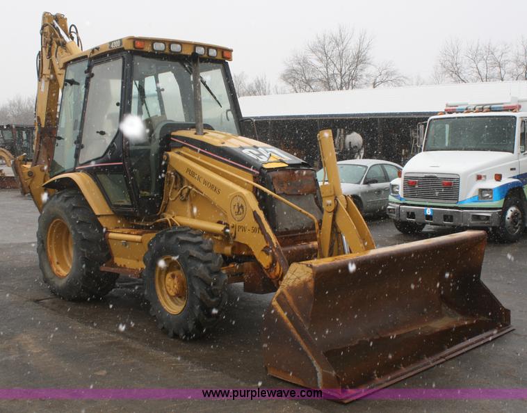 image for item F2566 2002 Caterpillar 430D backhoe