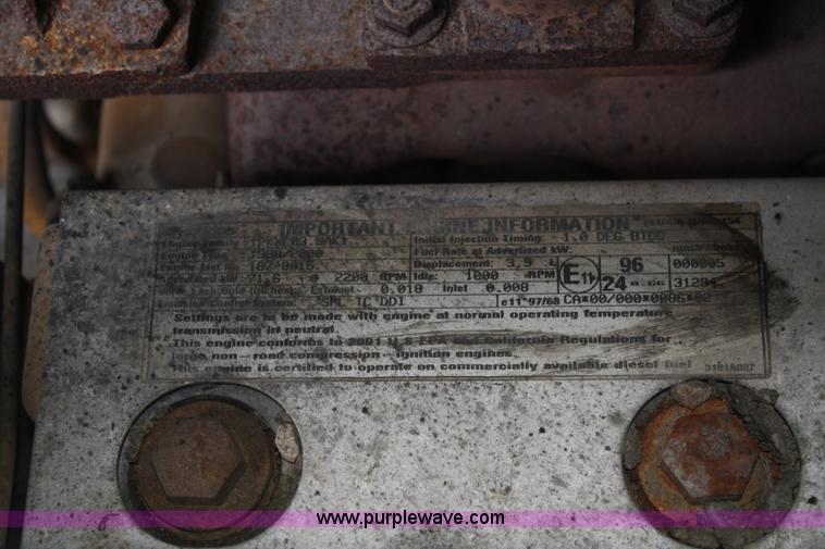 image for item F2566 2002 Caterpillar 430D backhoe