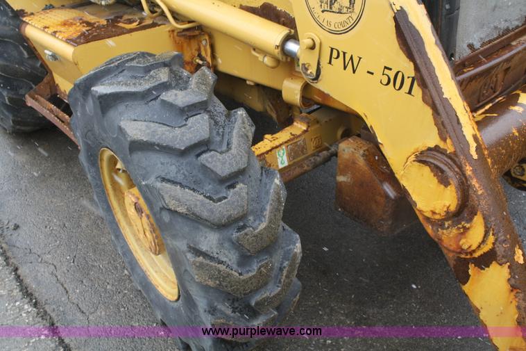 image for item F2566 2002 Caterpillar 430D backhoe