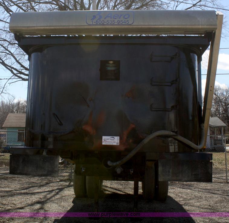 image for item F2570 1995 Hilbilt end dump trailer