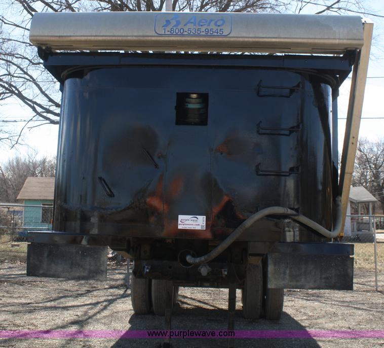 image for item F2570 1995 Hilbilt end dump trailer