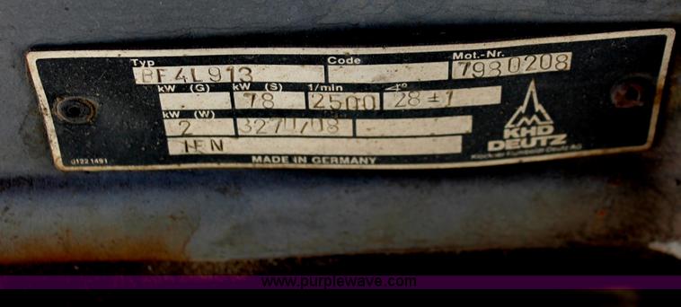 image for item F2942 1991 Bomag BW161AD double drum roller