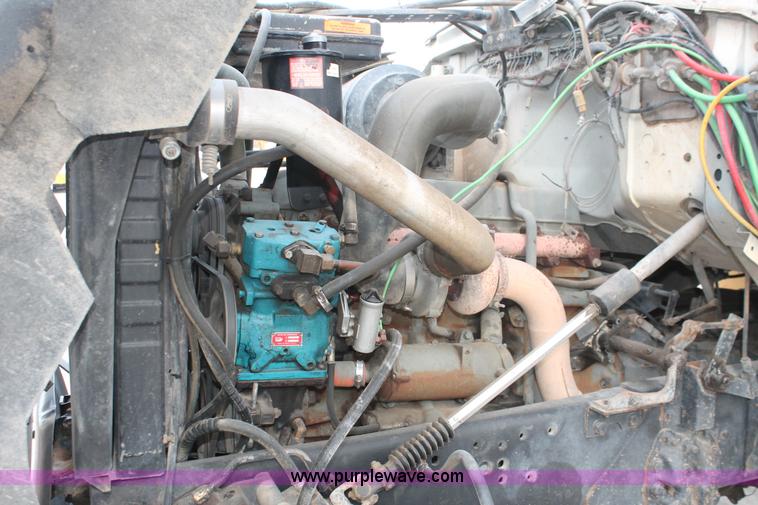 image for item F2952 1989 Ford L8000 crane truck