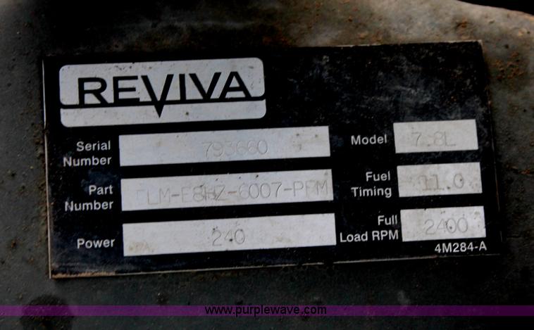 image for item F2952 1989 Ford L8000 crane truck