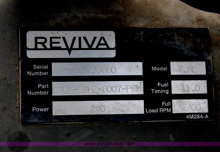 image for item F2952 1989 Ford L8000 crane truck