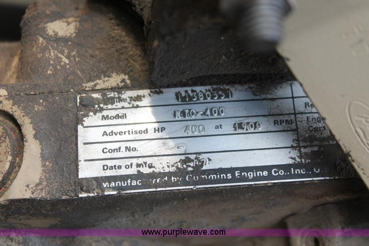 image for item F2953 1987 Ford LTL9000 semi truck