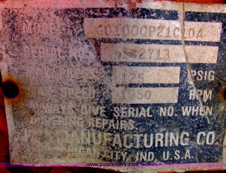 image for item F4424 Quiet Power air compressor