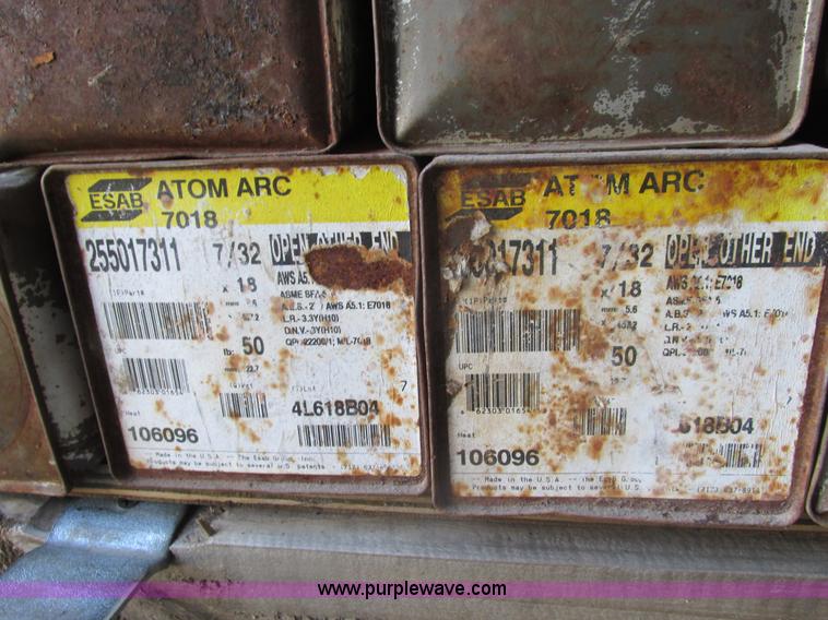 image for item F4426 Assorted carbon welding rods and air arc welding leads