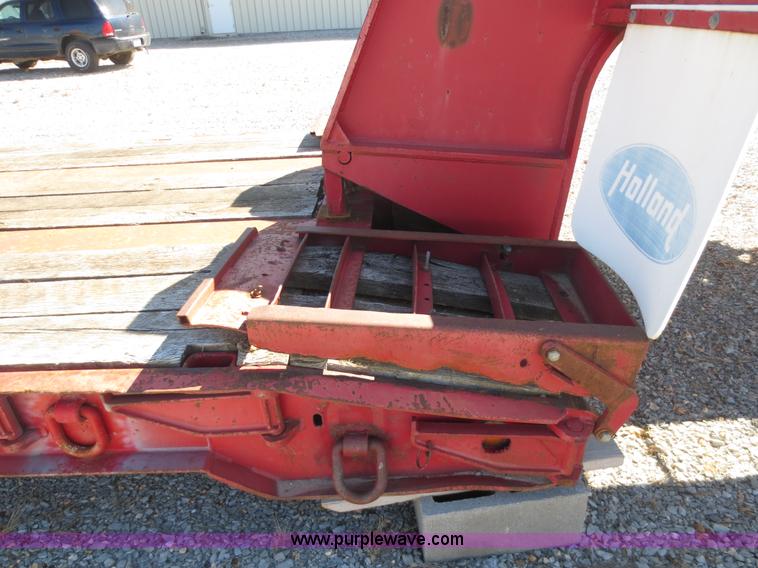 image for item F6592 1990 Etnyre 35' 50 ton detachable equipment trailer