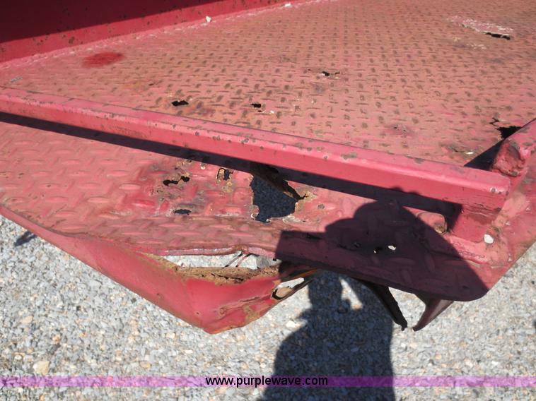 image for item F6592 1990 Etnyre 35' 50 ton detachable equipment trailer