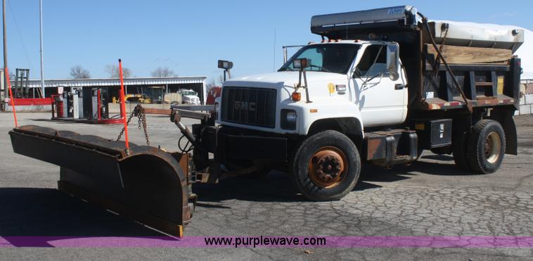 image for item G5002 2000 GMC C8500 dump truck