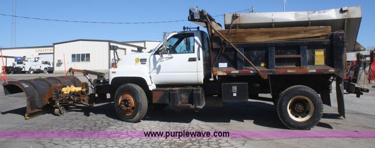 image for item G5002 2000 GMC C8500 dump truck